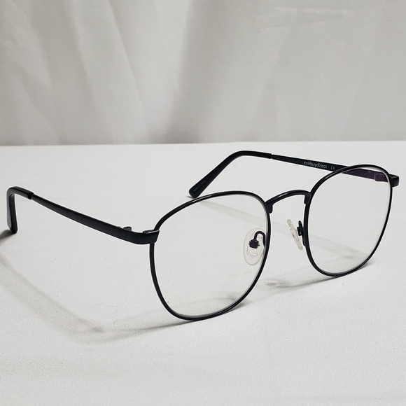 eyebuydirect St Michel Round Black Eyeglasses - Picture 1 of 9